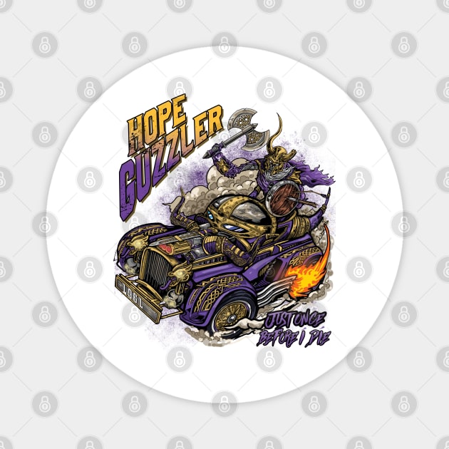 Minnesota Vikings Fans - Hope Guzzler Magnet by JustOnceVikingShop